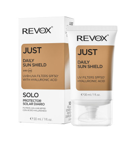 Przeciwsłoneczny krem do twarzy na dzień SPF 50 / Revox Just Daily Sun Shield UVB + UVA Filters SPF 50 + (30 ml)